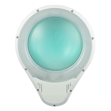 LED Namizna svetilka z lupo LED/9W/230V bela