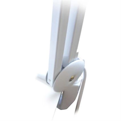 LED Namizna svetilka z lupo LED/9W/230V bela