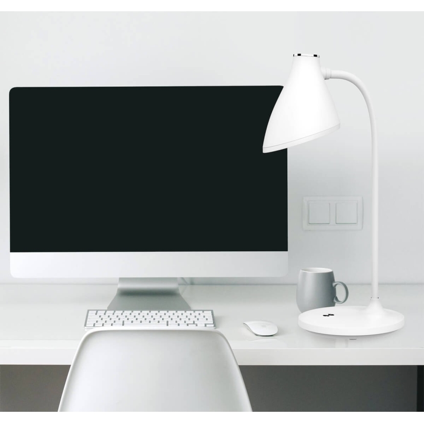 Zatemnjiva LED namizna svetilka na dotik, 5 W/5 V, 2400 mAh