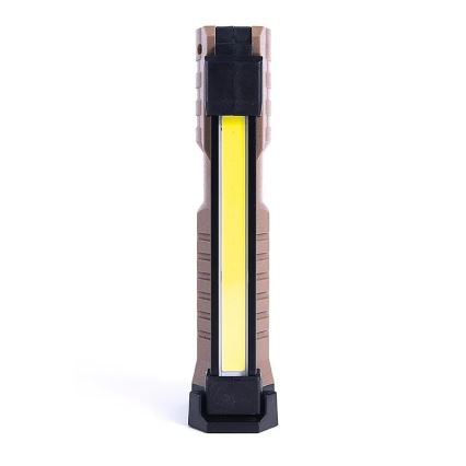 LED Zatemnitvena polnilna delo svetilka s funkcijo power bank LED/4W/5V IPX4 600 sijajni 2000 mAh