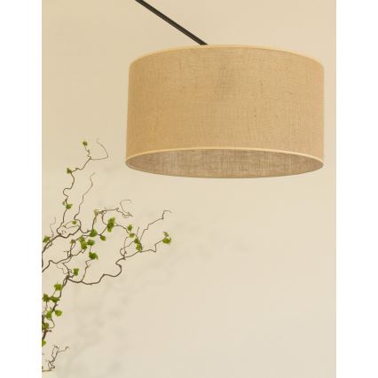 LED nastavljiv lestenec na palici GORTA 1xE27/60W/230V juta