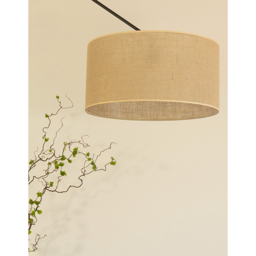 LED nastavljiv lestenec na palici GORTA 1xE27/60W/230V juta