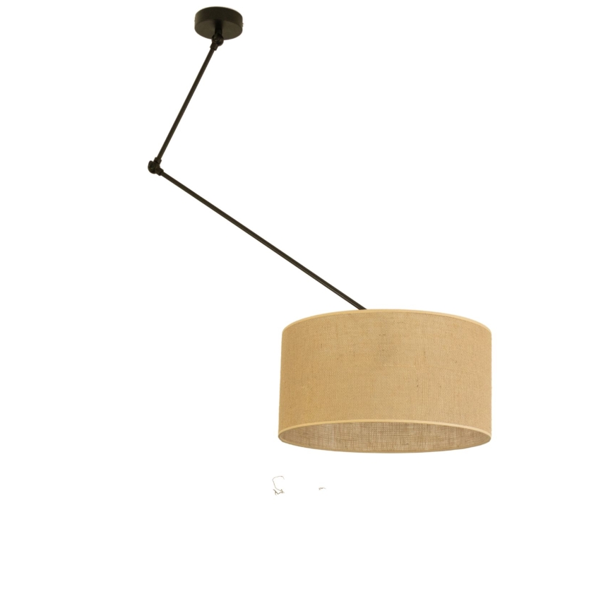 LED nastavljiv lestenec na palici GORTA 1xE27/60W/230V juta