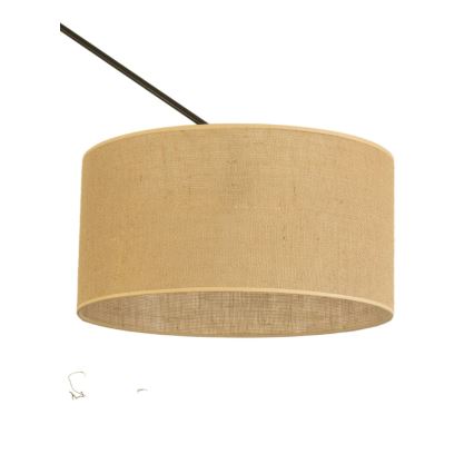LED nastavljiv lestenec na palici GORTA 1xE27/60W/230V juta