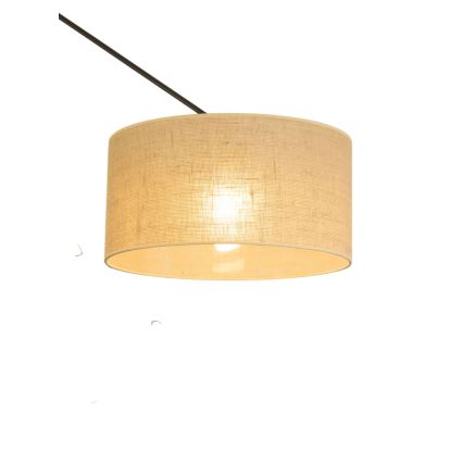 LED nastavljiv lestenec na palici GORTA 1xE27/60W/230V juta