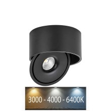 LED Nastavljiv reflektor LED/28W/230V 3000/4000/6400K CRI 90 črna