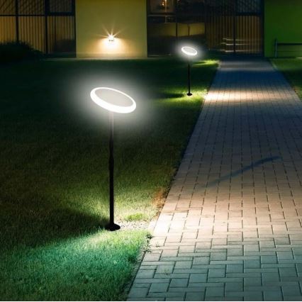LED Nastavljiv solarna svetilka GARDEN LED/8W/5V 60-129 cm 4000K IP65