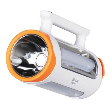 LED nastavljiva polnilna svetilka 2v1 s funkcijo powerbanke LED/5W/230V 3500 mAh