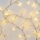 LED  niz 100xLED/3xAA 2,7m topla bela