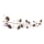 LED niz 20xLED/2xAA 2m