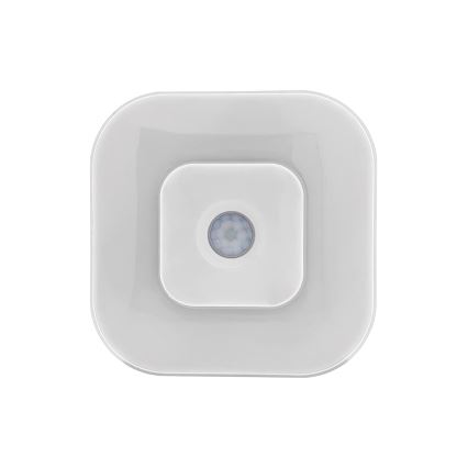 LED nočna lučka s senzorjem LED/0,5W/4,5V 3xAAA bela
