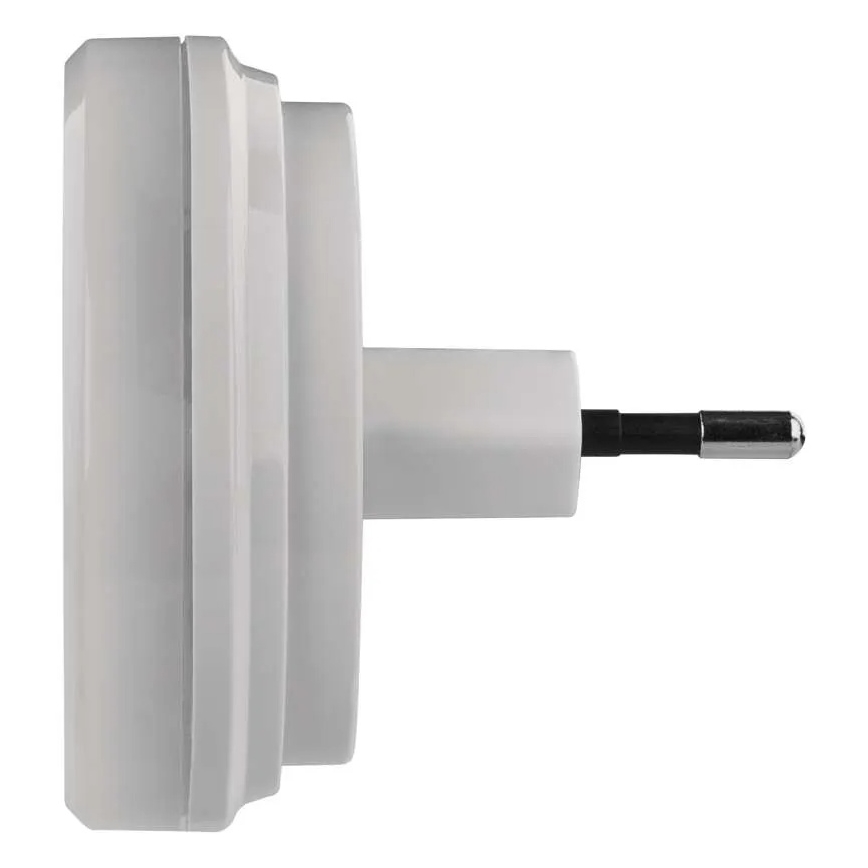 LED nočna lučka s senzorjem mraka LED/0,3W/230V