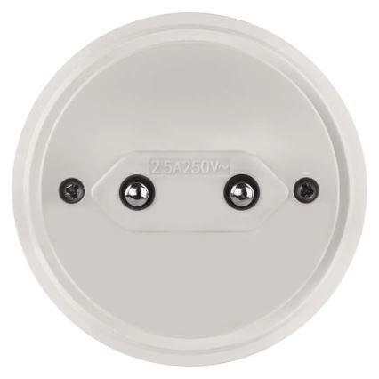 LED nočna lučka s senzorjem mraka LED/0,3W/230V