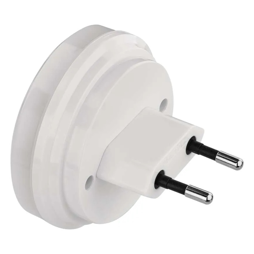 LED nočna lučka s senzorjem mraka LED/0,3W/230V