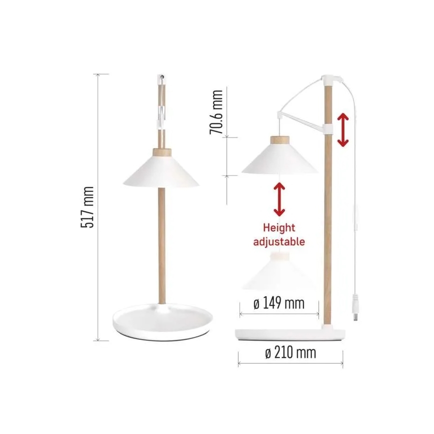 LED notranja svetilka za gojenje rastlin GROW LED/7W/5V