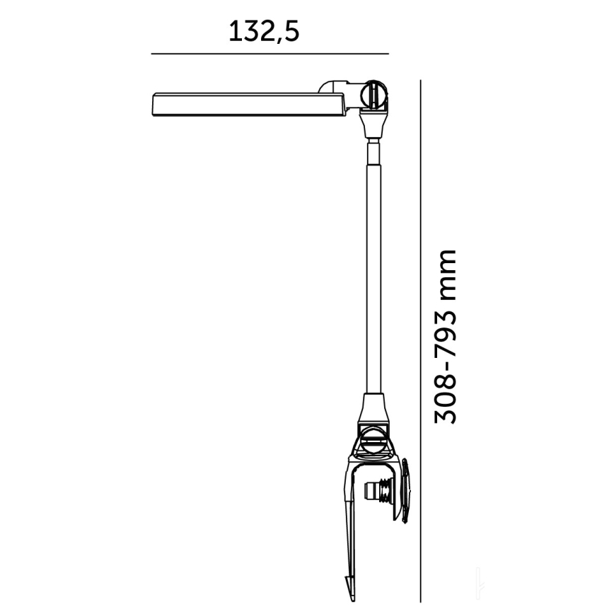 LED Notranja svetilka za rastline LED/10W/5V 3200K