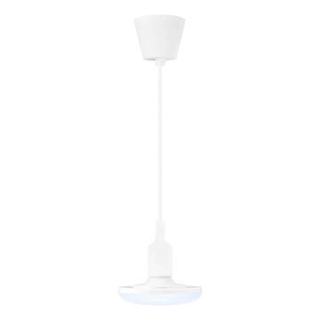 LED Obesna svetilka KIKI 1xE27/10W/230V bela