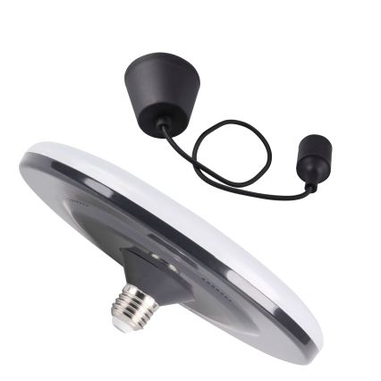 LED Obesna svetilka KIKI 1xE27/15W/230V črna
