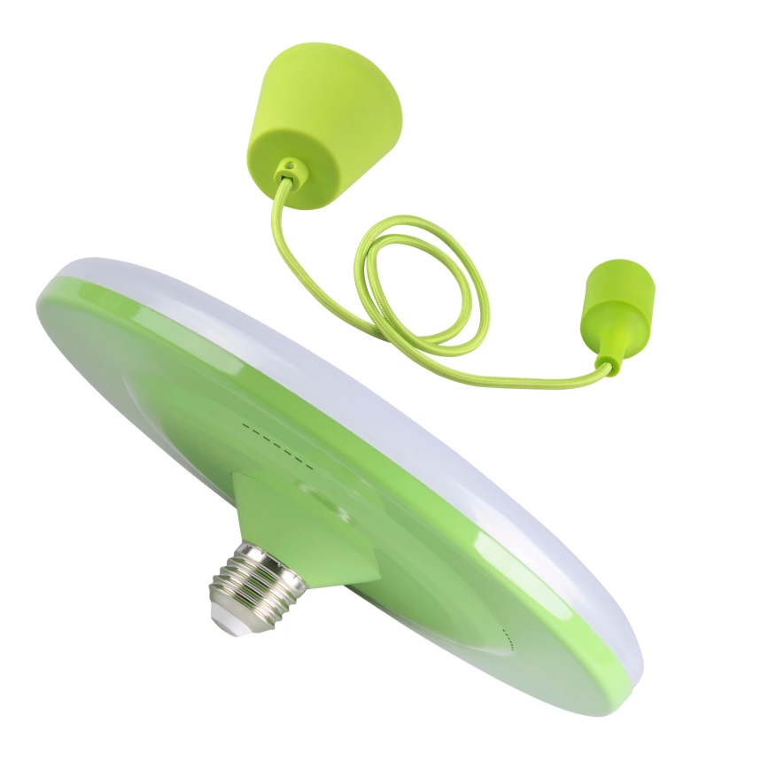 LED Obesna svetilka KIKI 1xE27/15W/230V zelena
