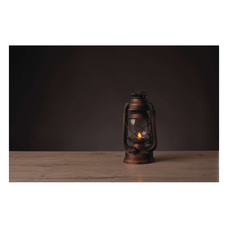 LED Okrasna petrolejska svetilka VINTAGE 1xLED/1,5W/3xAA