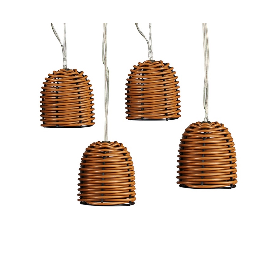 LED Okrasna svetilka KORG 10xLED/2xAA