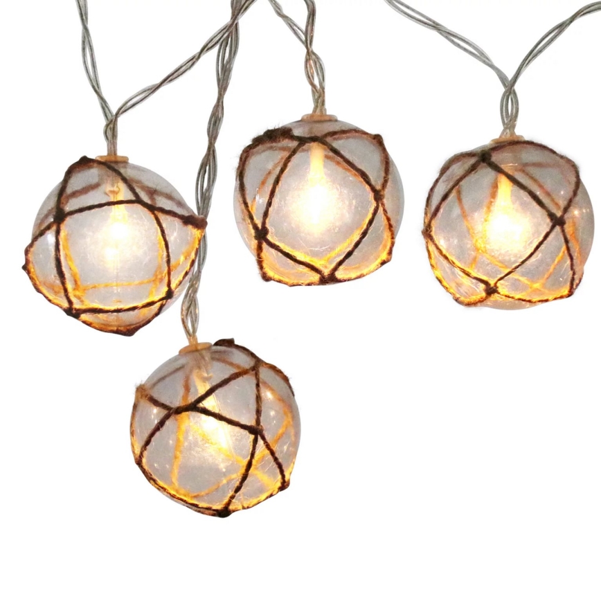 LED Okrasna veriga AHNE 10xLED/2xAA 2,1 m topla bela