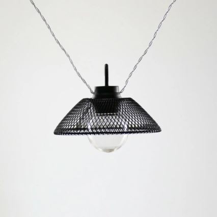 LED Okrasna veriga ASTRA 10xLED/2xAA 2,1 m črna