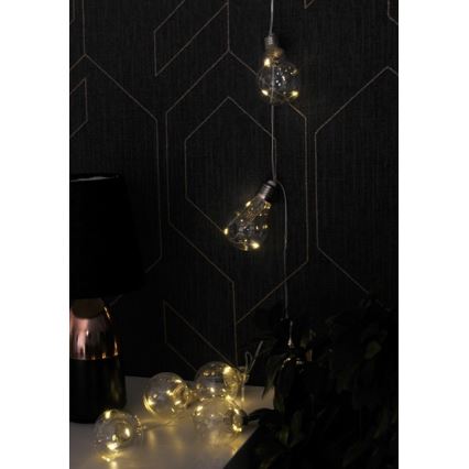 LED okrasna veriga SMOLDER 2,1 m 10xLED/2xAA