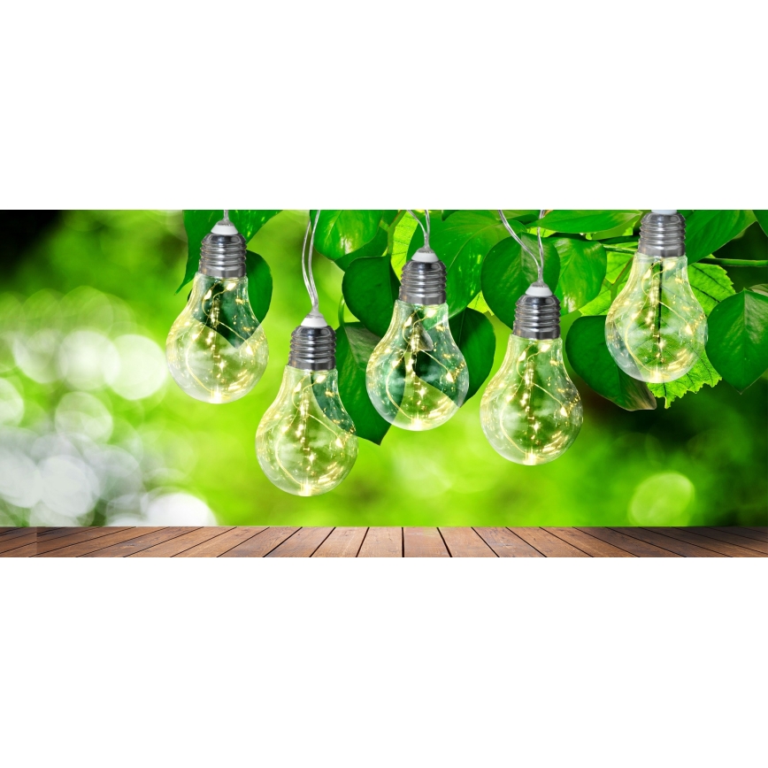 LED okrasna veriga SMOLDER 2,1 m 10xLED/2xAA