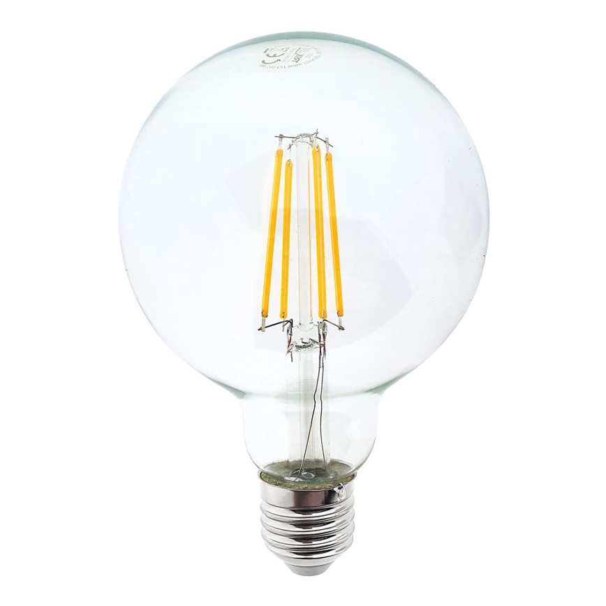 LED Okrasna žarnica FILAMENT E27/6W/230V 2700K