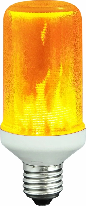 LED Okrasna žarnica FLAME T60 E27/3W/230V 1400K