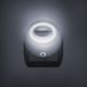 LED Orientacijska lučka v vtičnico s senzorjem LED/1W/230V bela