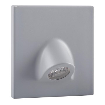 LED Orientacijska svetilka MEFIS LED/0,7W/12V 4000 K siva