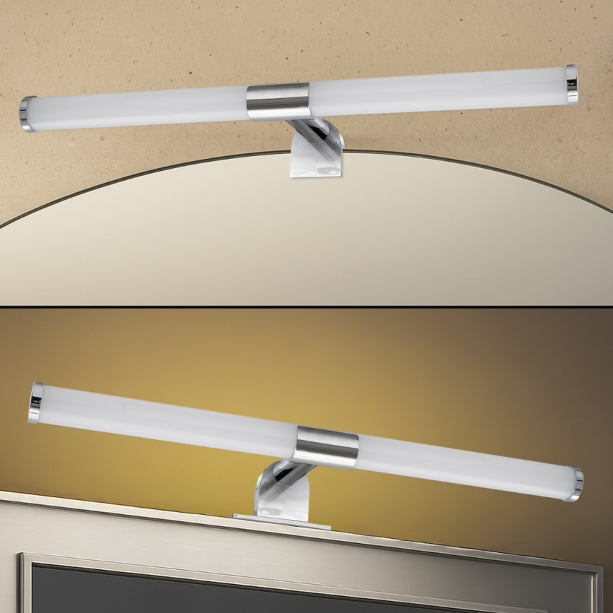 LED osvetlitev kopalniškega ogledala 2v1 APA LED/6W/230V 40 cm IP44 sijajni krom