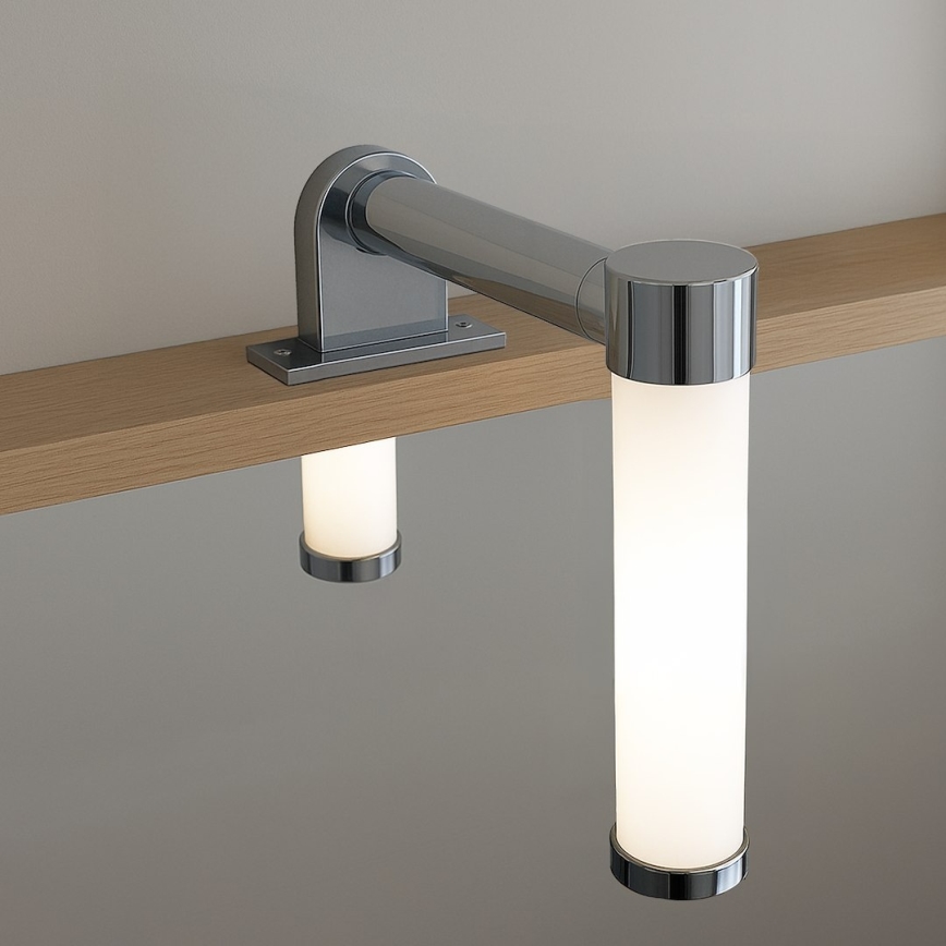 LED osvetlitev kopalniškega ogledala APA MINI LED/4W/230V IP44 sijajni krom