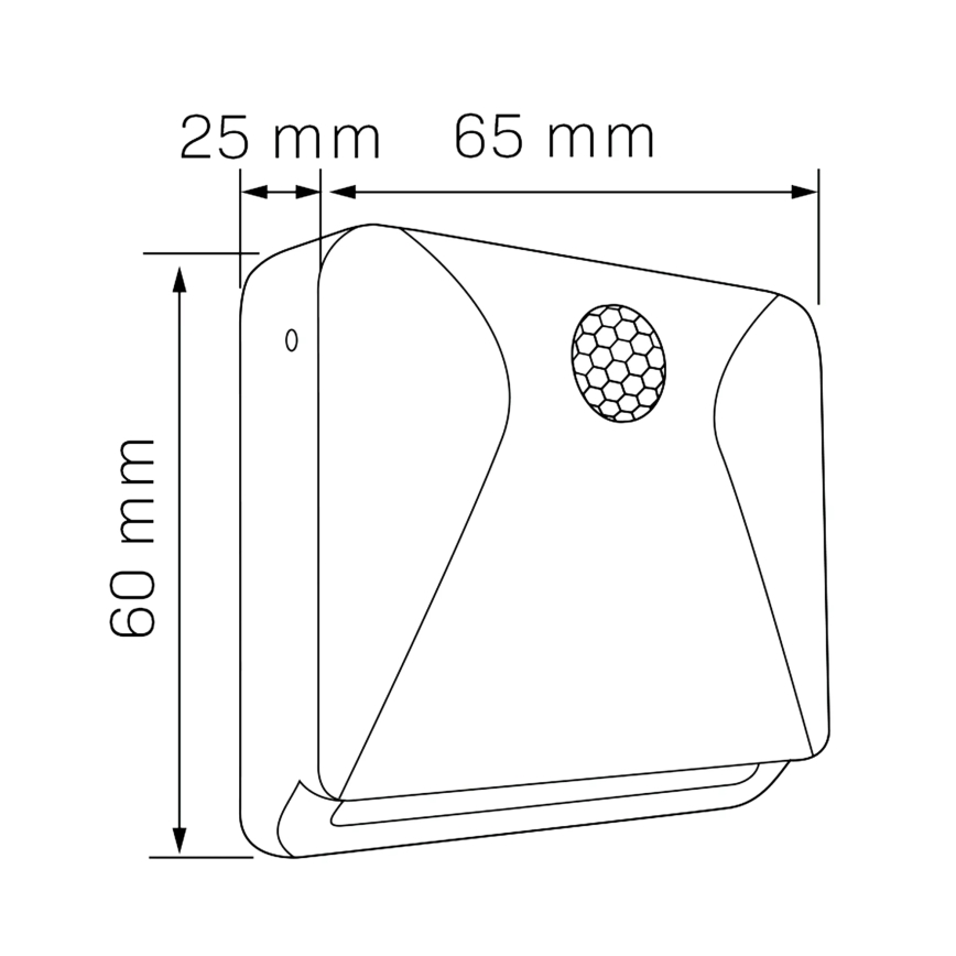 LED Osvetlitev za garnituro s senzorjem LED/0,8W/4,5V 3xAAA bela