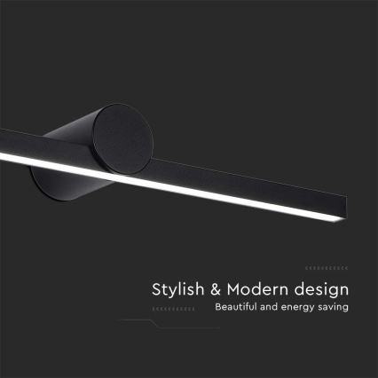 LED osvetlitev za kopalniško ogledalo 10W/230V 4000K IP65, črna