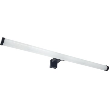 LED osvetlitev za kopalniško ogledalo, 12 W, 230 V, 59,5 cm, IP44, črna