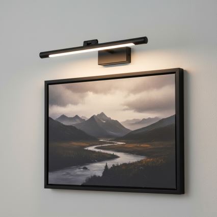 LED osvetlitev za kopalniško ogledalo MIRROR LED/6W/230V 4000K IP44 40 cm črna
