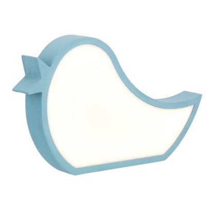 LED Otroška namizna svetilka BIRD LED/12W/230V modra