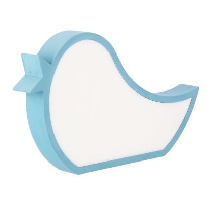 LED Otroška namizna svetilka BIRD LED/12W/230V modra
