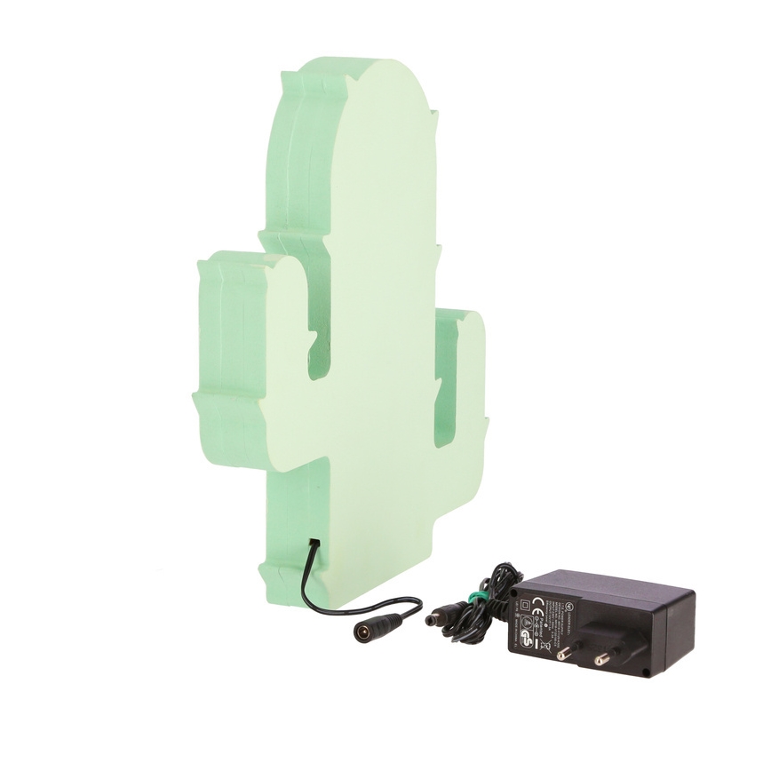 LED Otroška namizna svetilka CACTUS LED/10W/230V zelena