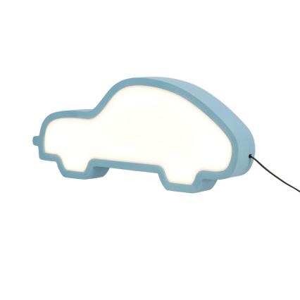 LED otroška namizna svetilka CAR LED/11W/230V modra