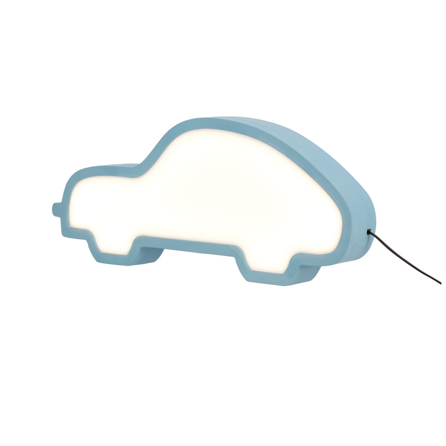 LED otroška namizna svetilka CAR LED/11W/230V modra