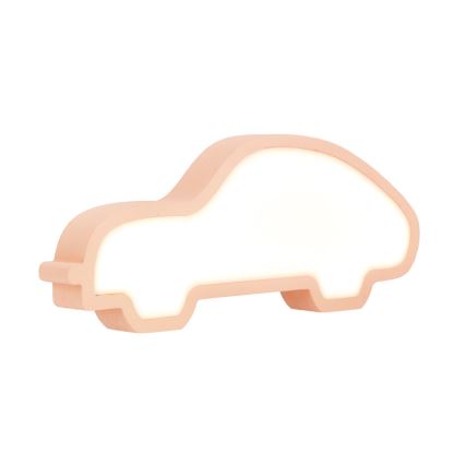 LED Otroška namizna svetilka CAR LED/11W/230V roza