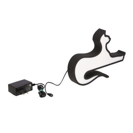LED otroška namizna svetilka CAT LED/13W/230V črna