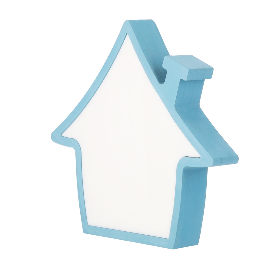 LED otroška namizna svetilka HOUSE LED/10W/230V modra