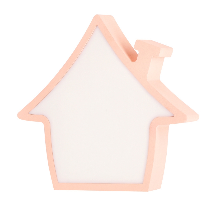 LED otroška namizna svetilka HOUSE LED/10W/230V rožnata