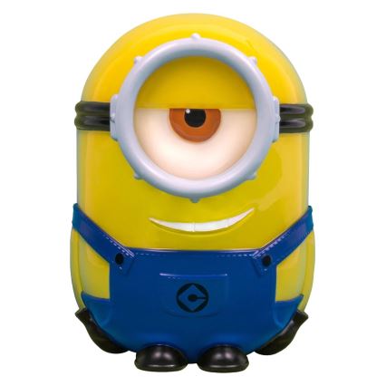 LED Otroška nočna lučka MINIONS LED/2xAAA