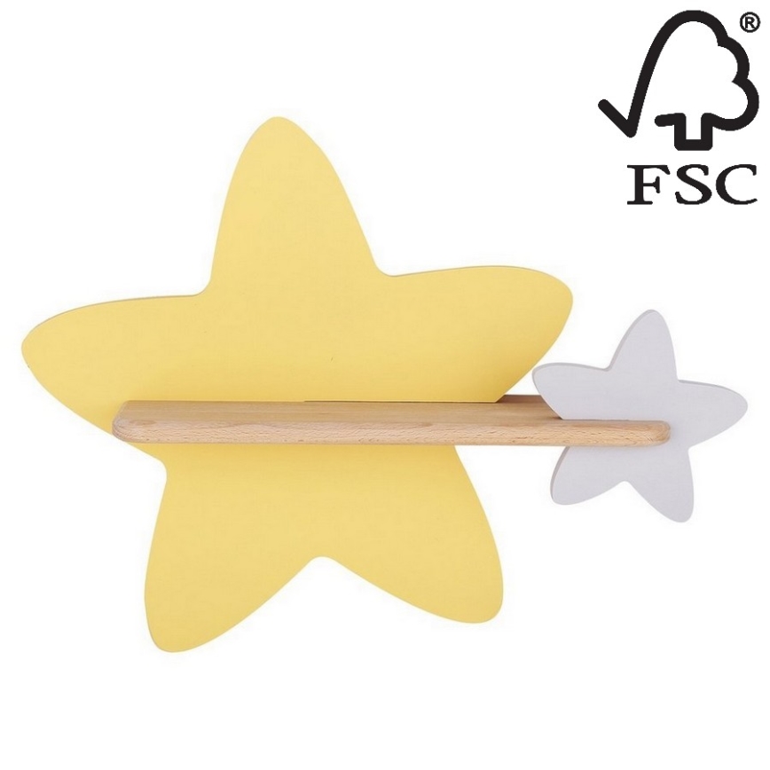 LED otroška stenska svetilka s polico STAR LED/5W/230V